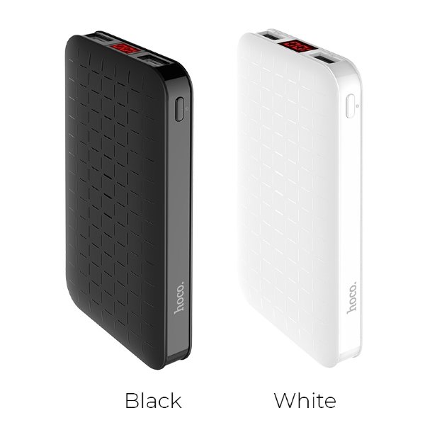Внешний аккумулятор Hoco J29A 10000mAh Cool square mobile power bank  Черный