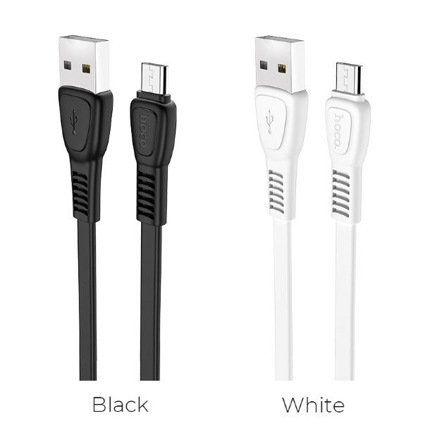 Кабель USB HOCO X40 Noah charging data cable for Micro белый