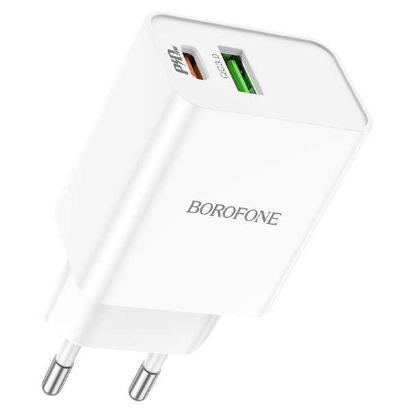 СЗУ BOROFONE BA69A Type-C Lightning белый