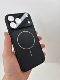 Чехол AG Glass iPhone 15 черный