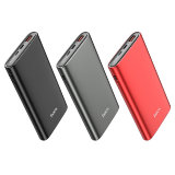 Внешний аккумулятор HOCO J83 10000mAh серый металл