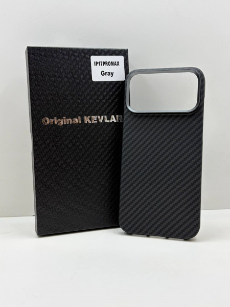 Чехол Оригинальный карбон 1500D для iPhone 15 Pro Kevlar (aramid)