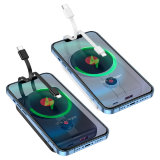 Внешний аккумулятор HOCO J92 Path 22.5W fully compatible magnetic cable power bank(10000mAh) белый