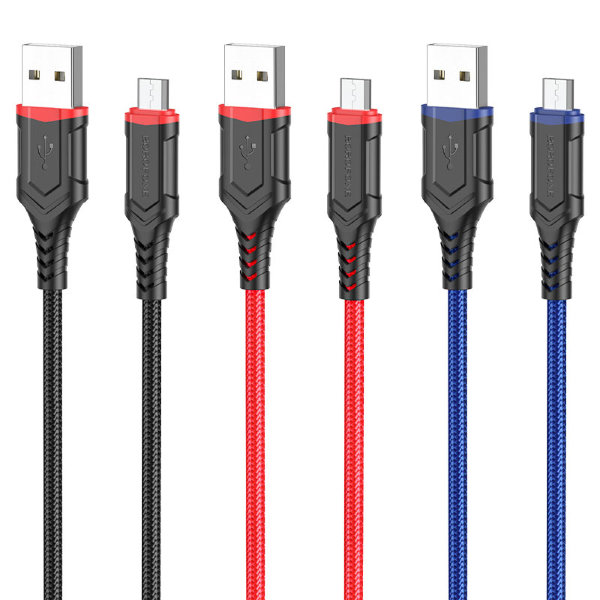 Кабель USB BOROFONE BX67 Micro чёрный