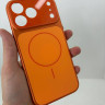 Чехол AG Glass iPhone 17 Pro оранжевый