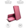 Чехол-книга для Xiaomi Redmi Note 11 4G, бордовый