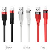 Кабель USB HOCO U72 Forest Silicone charging cable for iP белый