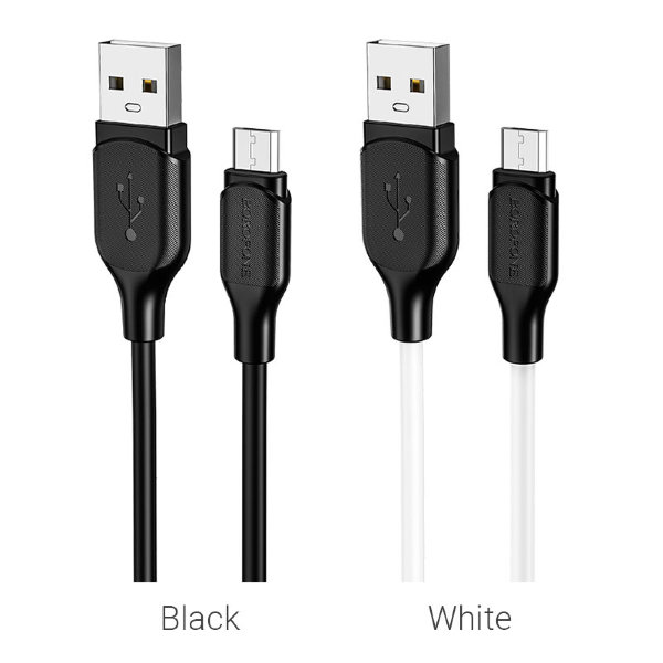 Кабель USB BOROFONE BX42 Micro чёрный