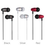 Наушники проводные внутриканальные HOCO M59 Magnificent universal earphones with mic черный