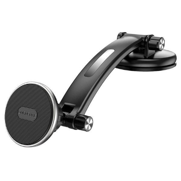 Держатель BOROFONE BH65 чёрный серебро