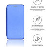 Чехол-книга для Huawei P smart 2021, синий