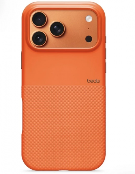Чехол Beats Case с MagSafe для iPhone 17 Pro Max/18 Pro Max Orange