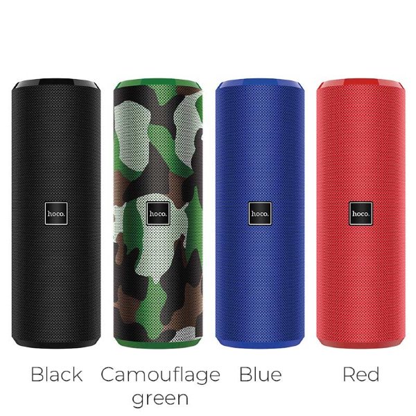Портативная колонка HOCO BS33 Voice sports wireless speaker, camouflage green