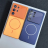 Чехол AG Glass Samsung S25 Ultra оранжевый