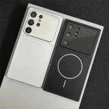 Чехол AG Glass Samsung S25 Ultra синий
