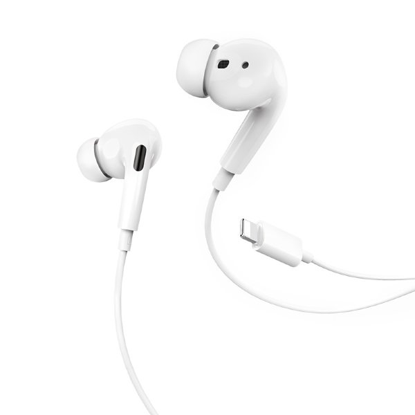 Наушники проводные внутриканальные HOCO M1 Pro Original series earphones for iP белый
