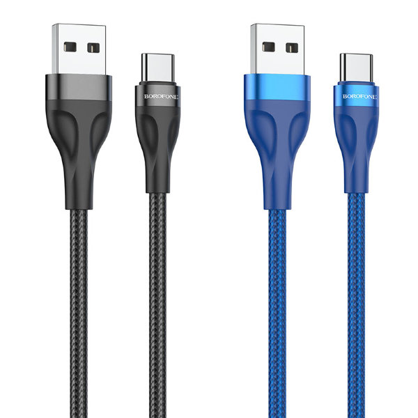 Кабель USB BOROFONE BX61 Type-C синий