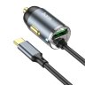 АЗУ Hoco NZ7 PD20W+QC3.0 car charger(Type-C) with cable