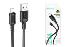 Кабель USB BOROFONE BX111 PD Lightning чёрный