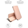 Чехол-книга для Xiaomi Pocophone M3, розовое золото