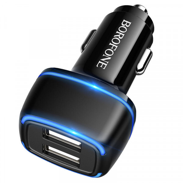 АЗУ BOROFONE BZ14 2USB черный