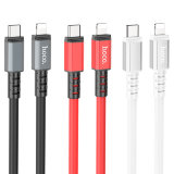 Кабель USB HOCO X85 iP Strength PD charging data cable черный