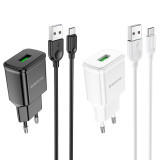 СЗУ BOROFONE BA59A 18 W 1USB черный