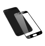 Защитное стекло 2D (техпак) для Samsung Galaxy A55, черное