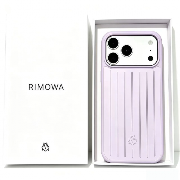 Чехол RIMOWA для iPhone 17 Pro Max/18 Pro Max сиреневый