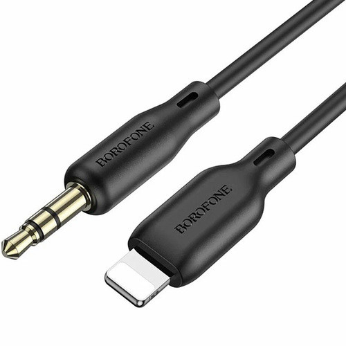 Кабель AUX BOROFONE BL18 Lightning черный