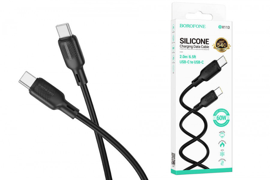 Кабель USB BOROFONE BX113 Lightning белый