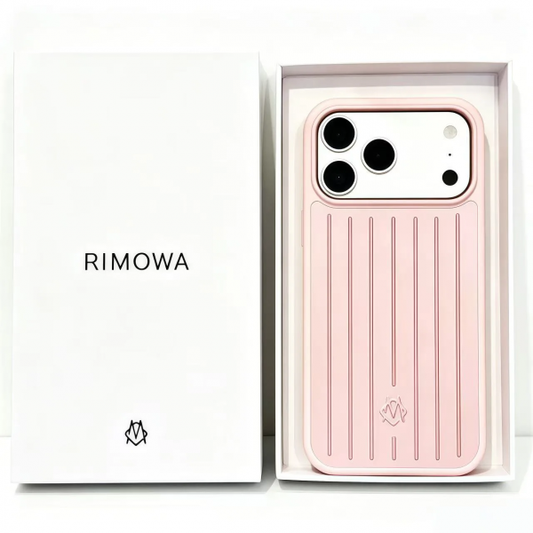Чехол RIMOWA для iPhone 17 Pro розовый