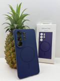 Чехол Silicon Case С MagSafe для Samsung Galaxy S26 Ultra, синий