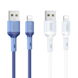 Кабель USB HOCO X65 Prime charging data cable for iP синий