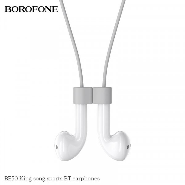 Наушники беспроводные внутриканальные BOROFONE BE50 белый